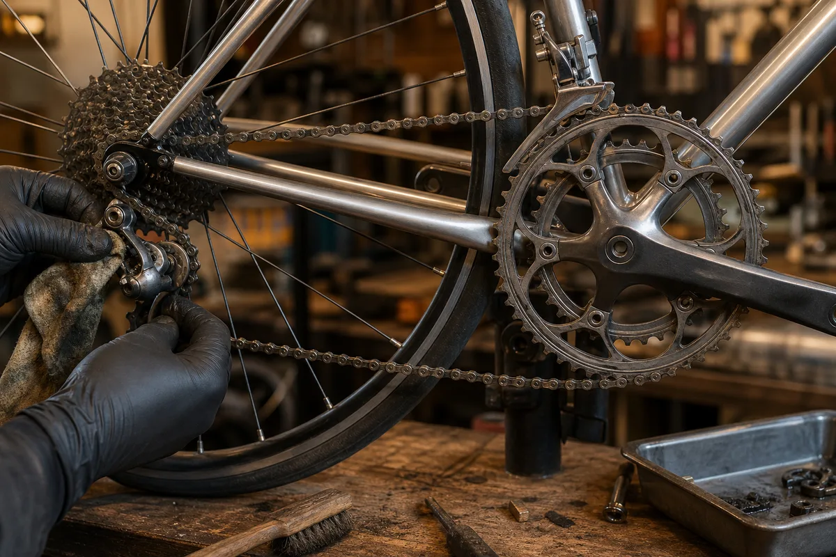 Entretenir la transmission de son vélo : chaîne, cassette, plateaux