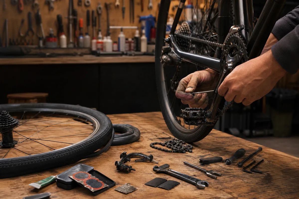 Réparer son vélo soi-même : les pannes les plus courantes